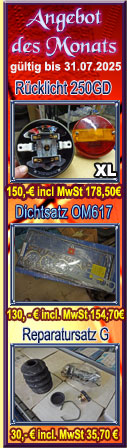Angebot des Monats